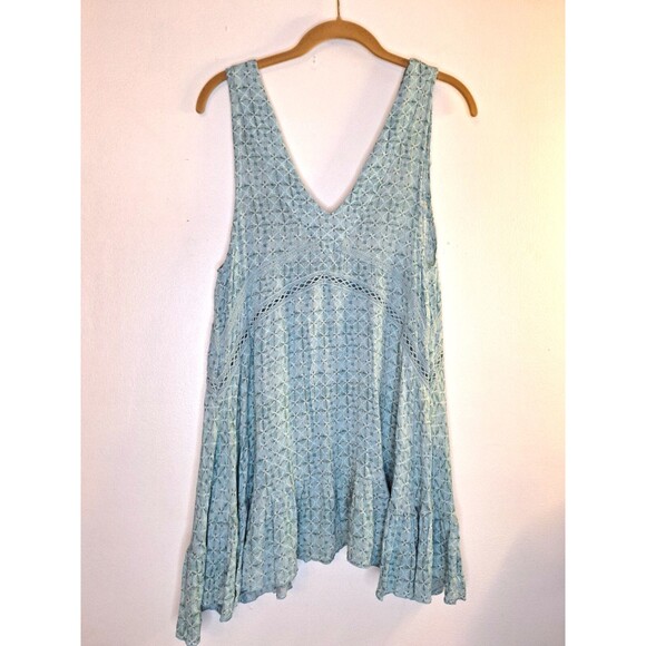 INTIMATELY FREE PEOPLE Let It Happen Mini Dress Sz Small Bohemian Festival Beach - Picture 4 of 11